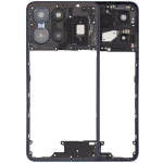 Motorola Moto G 5G (2025) Mid-Frame Housing - Sapphire Blue OEM-Equivalent