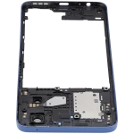Motorola Moto G 5G (2025) Mid-Frame Housing - Sapphire Blue OEM-Equivalent