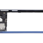 Motorola Moto G 5G (2025) Mid-Frame Housing - Sapphire Blue OEM-Equivalent