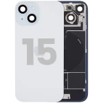 Apple iPhone 15 Back Cover with Magnet Bazel incl NFC and Flash Flex - Blue Pulled B