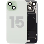 Apple iPhone 15 Back Cover with Magnet Bazel incl NFC and Flash Flex - Green Pulled B