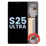 Samsung Galaxy S25 Ultra Display + Frame - Titanium Pink Gold / Jade Green / Grey SVP