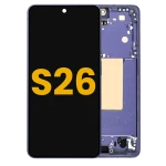 Samsung Galaxy S26 Display + Frame - Cobalt Violet Refurbished