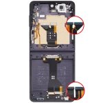 Samsung Galaxy Z Flip 7 Inner Display + Frame - Jet Black Refurbished