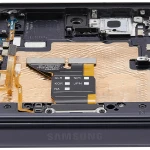 Samsung Galaxy Z Flip 7 Inner Display + Frame - Jet Black Refurbished