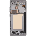 Samsung Galaxy S25 Ultra Display + Frame (120Hz) - Titanium White Silver Soft Oled AM Plus