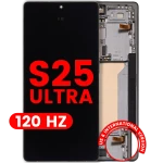Samsung Galaxy S25 Ultra Display + Frame (120Hz) - Titanium Jetblack Soft Oled
