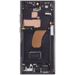 Samsung Galaxy S23 Ultra Display + Frame - Phantom Black Soft Oled (120Hz) AM Plus