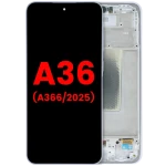Samsung Galaxy A36 Display + Frame - Lavender Soft Oled