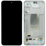 Samsung Galaxy A36 Display + Frame - White Soft Oled