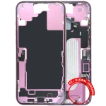 Apple iPhone 16 Plus Middle Frame with Small Parts - Pink Pulled C