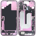 Apple iPhone 16 Plus Middle Frame with Small Parts - Pink Pulled C