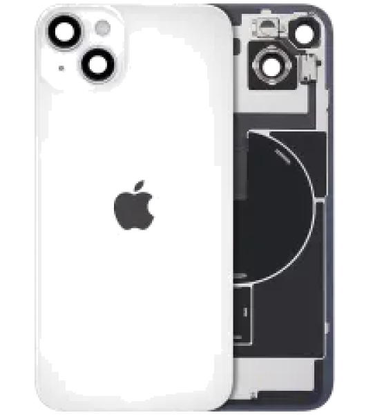 Apple iPhone 14 Plus Back Cover with Magnet Bazel incl NFC and Flash Flex - Starlight Service Pack