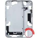 Apple iPhone 15 Middle Frame with Small Parts (No Charger Flex) - Blue Pulled C