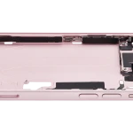 Apple iPhone 15 Middle Frame with Small Parts (No Charger Flex) - Pink Pulled B