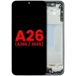 Samsung Galaxy A26 Display + Frame - Black Soft Oled