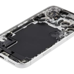 Apple iPhone 17 Pro Max Housing with Small Parts - Silver Pulled B