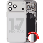 Apple iPhone 17 Pro Max Housing with Small Parts - Silver Pulled C