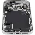 Apple iPhone 17 Pro Max Housing with Small Parts - Silver Pulled C