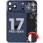 Apple iPhone 17 Pro Max Housing with Small Parts - Deep Blue Pulled C
