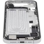 Apple iPhone 16e Middle Frame with Small Parts - White Pulled A