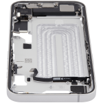 Apple iPhone 16e Middle Frame with Small Parts - White Pulled A