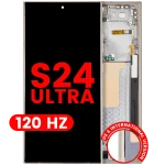 Samsung Galaxy S24 Ultra Display + Frame (120Hz) - Titanium Yellow Soft Oled