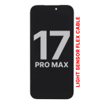 Apple iPhone 17 Pro Max Display with Sensor Flex Pulled