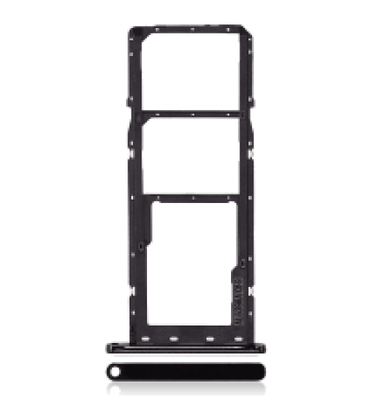Samsung Galaxy A04e Dual Sim Tray - Black OEM-Equivalent