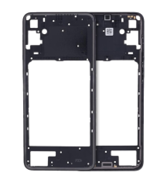 Samsung Galaxy A05 Mid-Frame Housing - Silver OEM-Equivalent