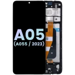 Samsung Galaxy A05 Display + Frame - Black SVP