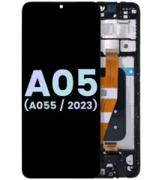 Samsung Galaxy A05 Display + Frame - Black SVP