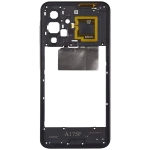 Samsung Galaxy A17 4G Mid-Frame Housing - Black OEM-Equivalent