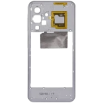Samsung Galaxy A17 4G Mid-Frame Housing - Gray OEM-Equivalent