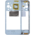 Samsung Galaxy A17 4G Mid-Frame Housing - Light Blue OEM-Equivalent