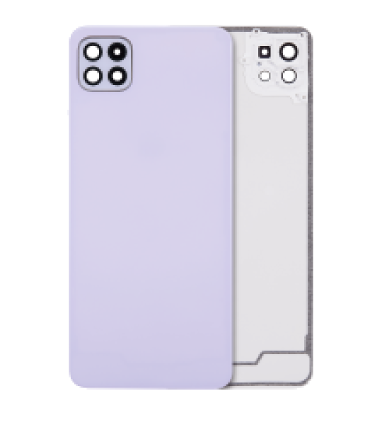 Samsung Galaxy A22 5G Back Cover + Camera Lens - Violet AM Plus