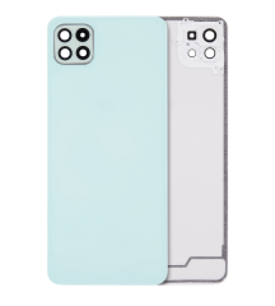 Samsung Galaxy A22 5G Back Cover + Camera Lens - Mint AM Plus