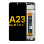 Samsung Galaxy A23 4G Display + Frame - Black Refurbished