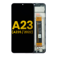 Samsung Galaxy A23 4G Display + Frame - Black Refurbished