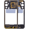 Samsung Galaxy A24 Mid-Frame Housing - Black OEM-Equivalent