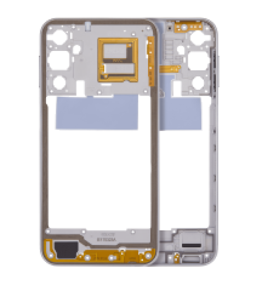Samsung Galaxy A24 Mid-Frame Housing - Blue Gradient OEM-Equivalent