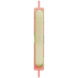 Samsung Galaxy A25 Hard Buttons (Volume) - Personality Yellow OEM-Equivalent