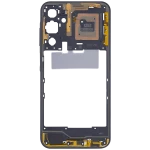Samsung Galaxy A25 Mid-Frame Housing - Brave Black OEM-Equivalent