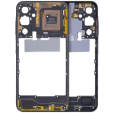 Samsung Galaxy A25 Mid-Frame Housing - Brave Black OEM-Equivalent