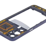 Samsung Galaxy A25 Mid-Frame Housing - Brave Black OEM-Equivalent