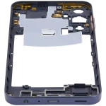Samsung Galaxy A25 Mid-Frame Housing - Brave Black OEM-Equivalent