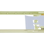Samsung Galaxy A25 Mid-Frame Housing - Personality Yellow OEM-Equivalent