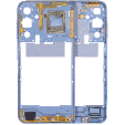 Samsung Galaxy A25 Mid-Frame Housing - Optimistic Blue OEM-Equivalent