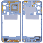 Samsung Galaxy A25 Mid-Frame Housing - Optimistic Blue OEM-Equivalent