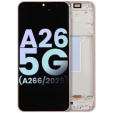 Samsung Galaxy A26 Display + Frame - Peach Pink SVP